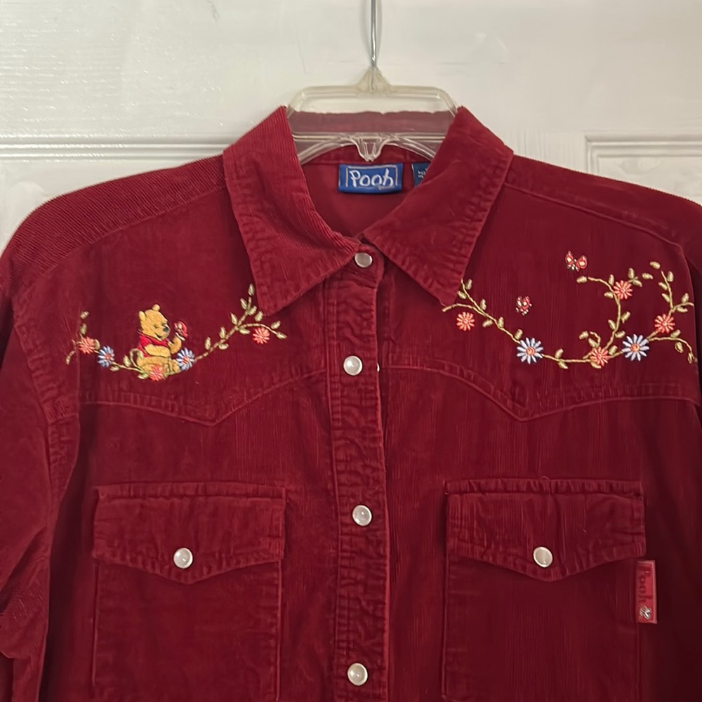 Disney Pooh corduroy shirt